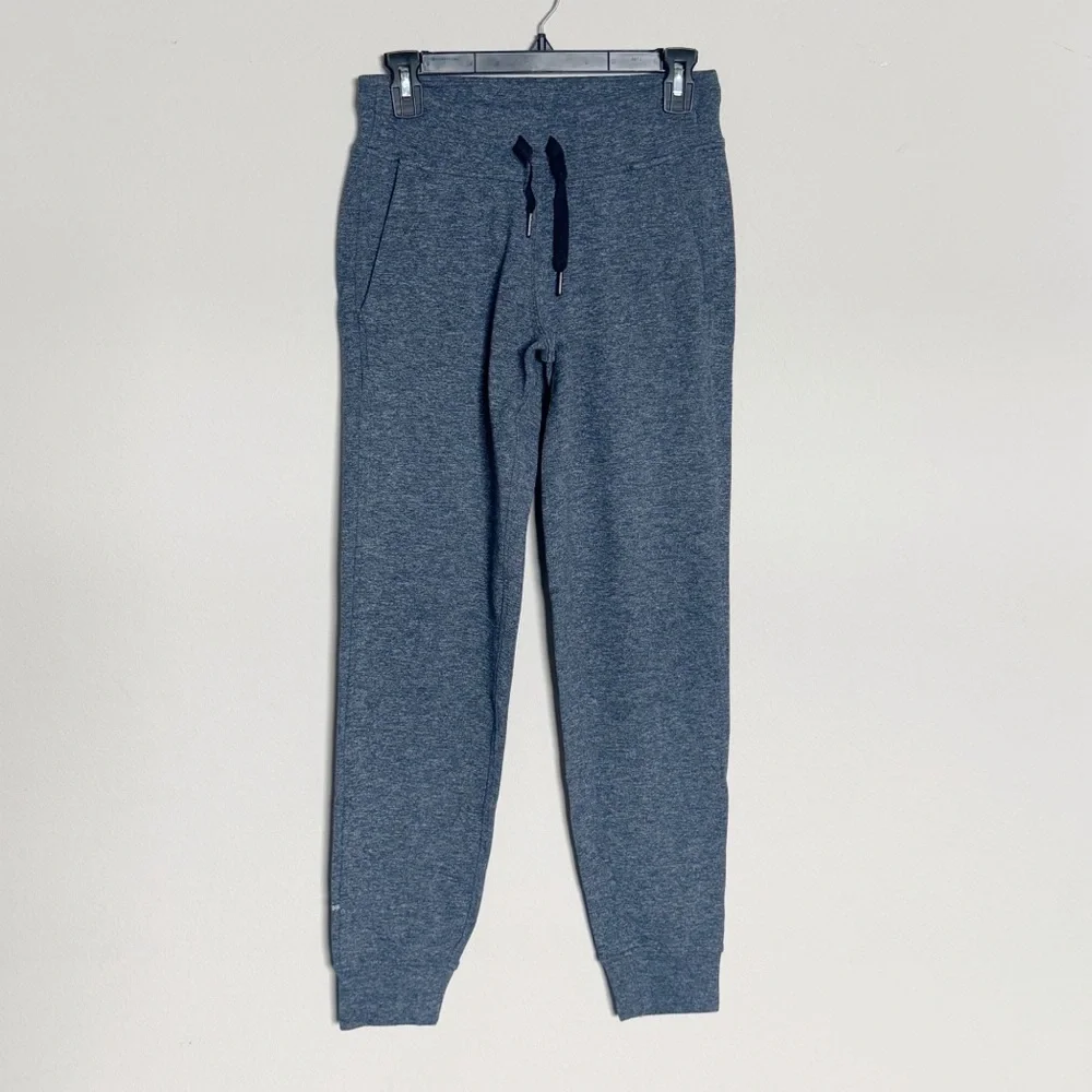 🌿Final Sale Lululemon Ready‎ to Rulu Blue Knit Joggers